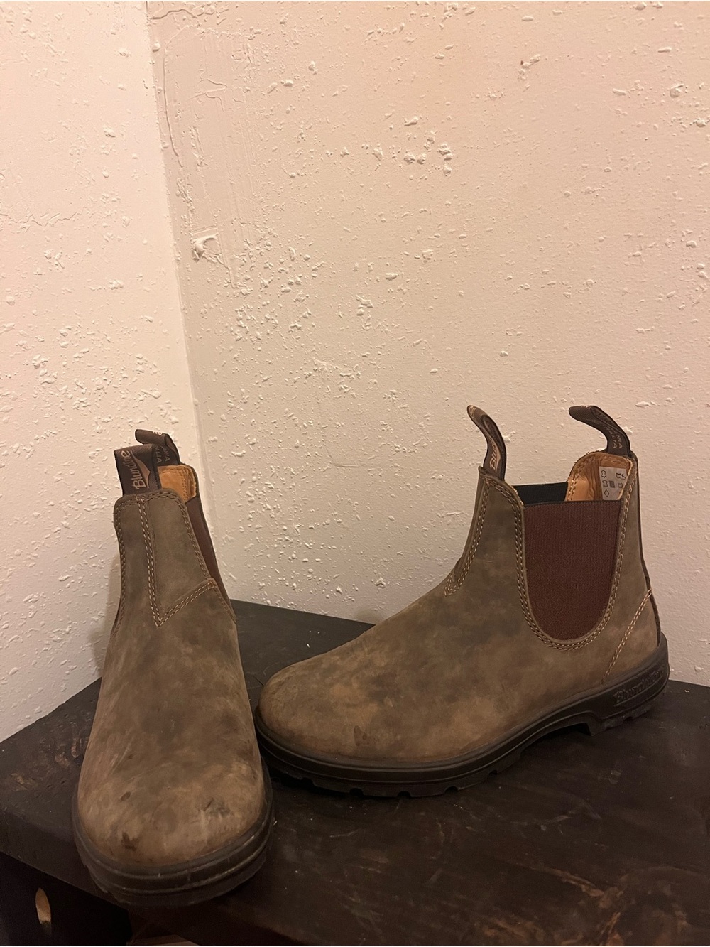 Blundstone Classic Rustic Brown Leather Chelsea Boots Women’s Size AU5.5 US8.5
